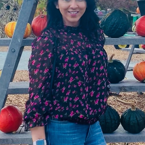 Long sleeve floral print - Picture 4 of 4